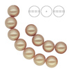 5810 MM 4 Swarovski POWDER ALMOND PEARL (PAPRL)