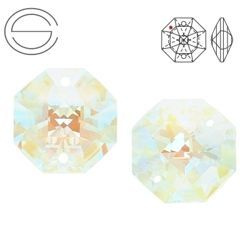 8116 MM 14 Swarovski STRASS Octagon BLUE AB BLAB