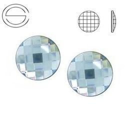 2035 MM 10 Swarovski Chessboard AQUAMARINE F