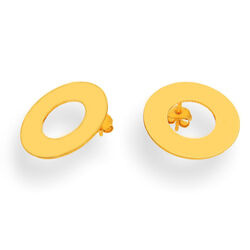 SZT-707 Silver earrings PANSY FLOWER - SILVER 925