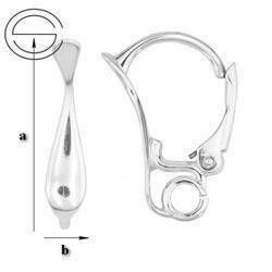 BA-71 Leverbacks - Earring Hooks - Sterling Silver 925