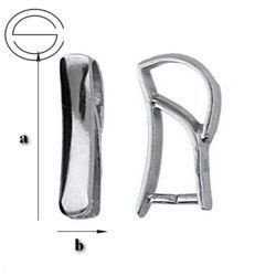 KW-024 Krawatka do Swarovskiego Srebro 925 /gram