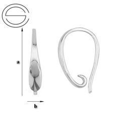 BO-25 Earwires Silver 925