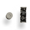5950 MM 15 Swarovski Fine Rocks Tube CRYSTAL METSI