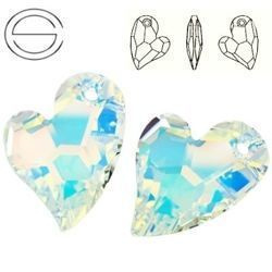 6261 MM 36 Swarovski Devoted 2 U Heart Crystal AB