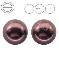 5818 MM 12 Swarovski BURGUNDY PEARL (BURPRL)