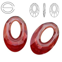 6040 MM 30 Swarovski Helios RED MAGMA REDM