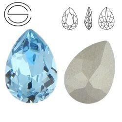 4320 MM 14 Swarovski Pear-shaped AQUAMARINE F