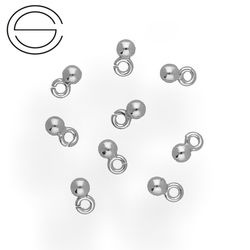 KDPP-3 Kulka do podwieszania Srebro 925 RODOWANE