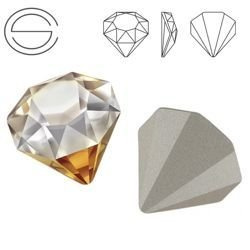 4928 MM 12 Swarovski Tilted COPPER Z F