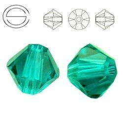 5328 MM 3 Swarovski XILION Bicone BLUE ZIRCON