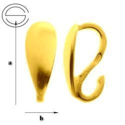 KWZ-1 Krawatka Srebro 925 POZŁACANE