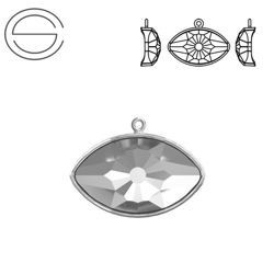 4775/C MM 18 Swarovski Eye FS 1P1TCH - setting
