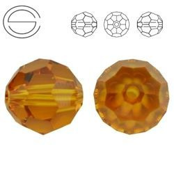 5000 MM 6 Swarovski Beads TOPAZ