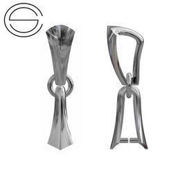 KSV-11 Długa krawatka do Swarovskiego Srebro 925 /gram