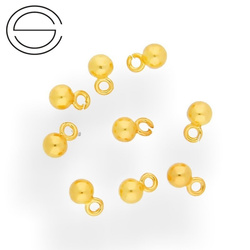 KDPZ-4 Kulka do podwieszania Srebro 925 POZŁACANE