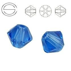 5328 MM 6 Swarovski XILION Bicone SAPPHIRE
