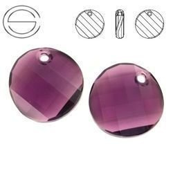 6621 MM 18 Swarovski Twist AMETHYST