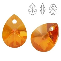 6128 MM 8 Swarovski Mini Pear ASTRAL PINK API