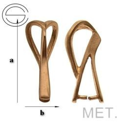 KM-17 Krawatka do Swarovskiego Mosiądz