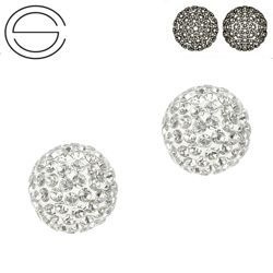 86001 MM 10 Swarovski Pavé Ball CRYSTAL