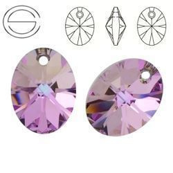 6028 MM 18 Swarovski Oval VITRAIL LIGHT P VL P