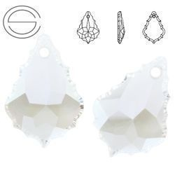 6091 MM 28 Swarovski Baroque Flat MOONLIGHT MOL