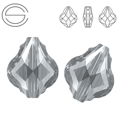 5058 MM 10 Swarovski Baroque Bead CRYSTAL