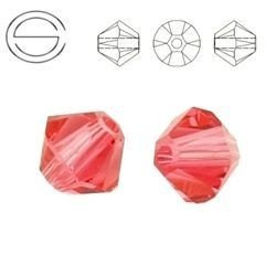 5328 MM 6 Swarovski XILION Bicone PADPARADSCHA