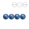 PRECIOSA 131-10-011 Round Pearl Maxima 4 mm BLUE 1 opak. = 600 szt.