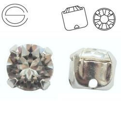 53200 MM 4 Swarovski Chaton Montees CRYSTAL