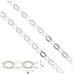 Rolo FZRB 060 Sterling Silver 925 Silver Chain for Jewelry Making