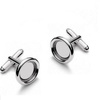 MTW-12 Cufflinks base Silver 925