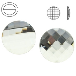 2035 MM 6 Swarovski Chessboard Circle CRYSTAL F