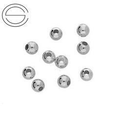 P2L-4,0/1,5 Kulka srebrna 4,0 mm otwór 1,5 Srebro 925 /gram