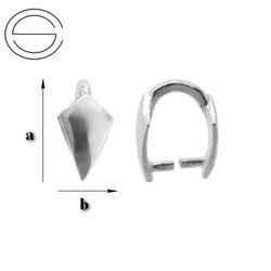 KW-22 Krawatka do Swarovskiego Srebro 925 /gram