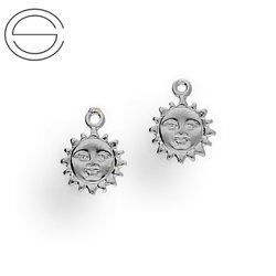 CHAP-29 SŁOŃCE do podwieszania Srebro 925 RODOWANE