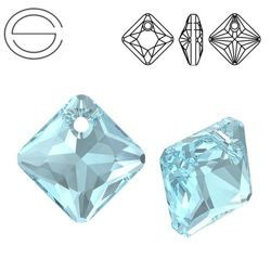 6431 MM 11,5 Swarovski Princess Cut AQUAMARINE