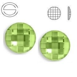 2035 MM 6 Swarovski Chessboard Circle PERIDOT F