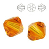 5328 MM 4 Swarovski XILION Bicone TOPAZ