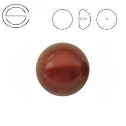 5817 MM 10 Swarovski Cabochon BORDEAUX PEARL