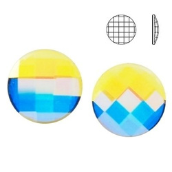 2035 MM 14 Swarovski Chessboard Crystal AB F