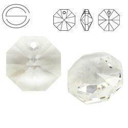 6401 MM 10 Swarovski Octagon CRYSTAL