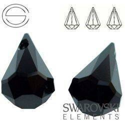 6022 MM 14 Swarovski Raindrop JET