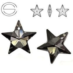 6714 MM 28 Swarovski Star SILVER NIGHT SINI