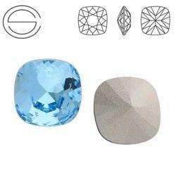 4470 MM 10 Swarovski Square AQUAMARINE F