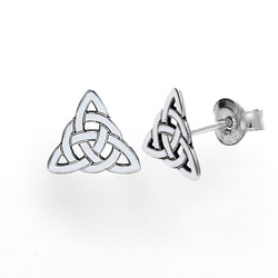 SZTZ-592 Kolczyki sztyfty DIAMENT - SREBRO p 925