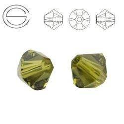 5328 MM 3 Swarovski XILION Bicone KHAKI