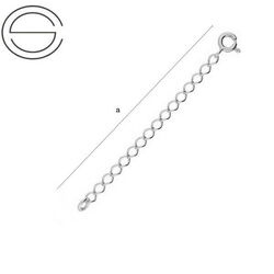 P6-R1-50KZ Przedłużka 6 cm Srebro pr. 925