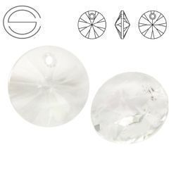 6428 MM 6 Swarovski XILION Disc CRYSTAL